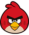 Angry Birds para colorir