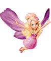 Barbie, a pequena Polegar para colorir