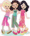 Groovy Girls para colorir