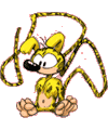 Marsupilami para colorir