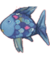 Desenhos do O peixe arco-íris