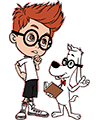 Mr. Peabody e Sherman para colorir