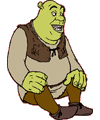 Shrek para sempre para colorir