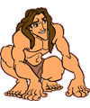 Tarzan para colorir