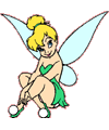 Tinker-bell para colorir