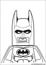 Desenhos do Lego Batman para colorir