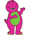 Barney e seus amigos para colorir