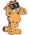 Garfield para colorir