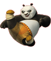 Kung Fu Panda 2 para colorir
