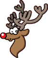 Desenhos do Rudolph, a Rena do Nariz Vermelho