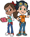 Rusty Rivets para colorir