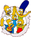 Os Simpsons para colorir