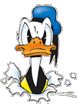 Desenhos para colorir do Pato Donald